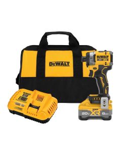 DWTDCF860WW1 image(0) - DeWalt 20V MAX* XR Brushless Cordless 3-Speed High Torque 1/4-in. Impact Driver Kit
