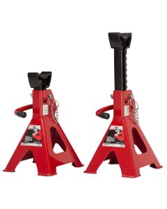 American Forge & Foundry Jack Stands - 3 Ton Capacity - Ratcheting - Double Locking - Pair