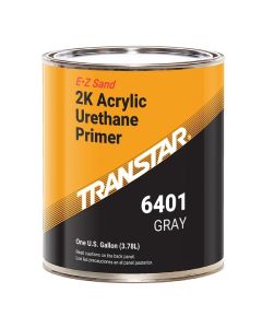 TRP6401 image(0) - Transtar Autobody Products 6401 - EZ Sand 2K Acrylic Urethane Primer - 1 Gallon Can - Gray - 4:1:1 Mixing - 511 sq-ft/ Gallon at 1 mil Coverage