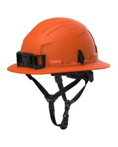 MLW48-73-1663 image(1) - Milwaukee Tool BOLT Safety Orange Full Brim Safety Helmet &hyphen; Type 2, Class E