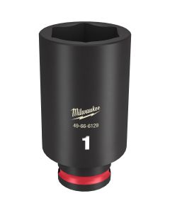 Milwaukee Tool SHOCKWAVE Impact Duty 3/8"Drive 1" Deep 6 Point Socket