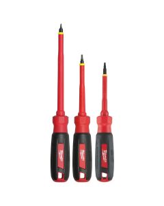 Milwaukee Tool 3 Pc Insulated Set W/ Sq