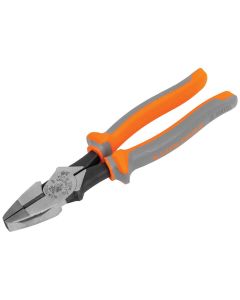 KLE2139NERINS image(0) - Klein Tools Insulated Pliers, Side Cutters, 9-Inch