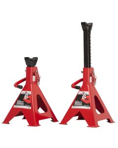 American Forge & Foundry Jack Stands - 6 Ton Capacity - Ratcheting - Double Locking - Pair