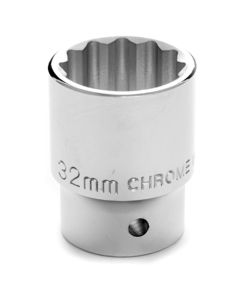 WLMW34832 image(0) - Wilmar Corp. / Performance Tool 3/4" Drive 32mm 12pt Socket