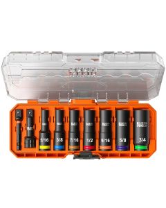 KLE65064 image(0) - Klein Tools 2-in-1 Nut Driver, Hex Head, 1/4-Inch and 5/16-Inch