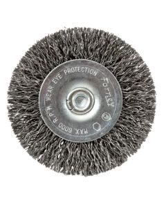 FOR72733 image(2) - Forney Industries Wire Wheel, Crimped, 2-1/2 in x .012 in x 1/4 in Hex Shank