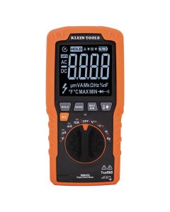 KLEMM450 image(0) - Klein Tools Slim Digital Multimeter, TRMS Auto-Ranging, 600V, Temp