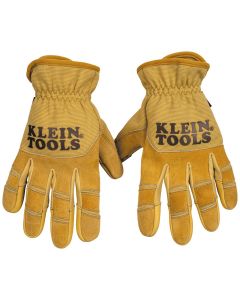 KLE60605 image(0) - Klein Tools Cowhide Leather Gloves, X-Large