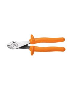 KLED2000-48-INS image(0) - Klein Tools Diagonal Cutting Pliers, Insulated, Heavy-Duty, Angled Head, 8-Inch