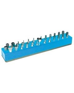 Mechanic's Time Savers BIT HOL 1/4 MAG BLUE NEON 37 HOLE
