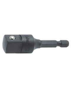 Ko-ken USA 135E-60P 1/4 Hex Dr. Adaptor 1/2 Square Length 60mm Pin type