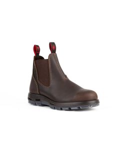 Redback Boots USA Great Barrier Aquapel Brown Slip On XL  (15UK/16US)