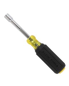 Klein Tools Metric Magnetic Color-Coded Nut Driver, Heavy-Duty Hollow-Shaft, 7mm