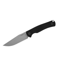 KER1089 image(0) - Kershaw Pack Mule Fixed Blade Clip Point Field Knife with G10 Handle and Kydex Sheath - Black