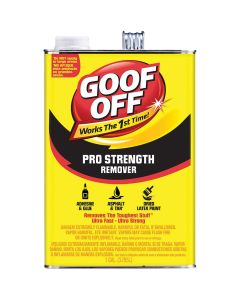 KSPFG654 image(0) - Klean Strip Goof Off FG654 Pro Strength Adhesive Remover, 16 oz Non Aerosol Can, Water White