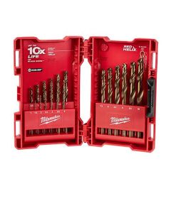 Milwaukee Tool RED HELIX Cobalt Metric Drill Bit Set ‐ 19PC