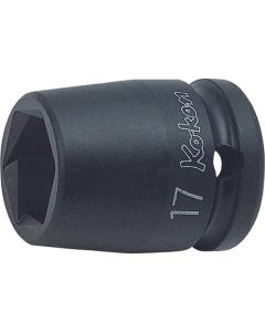 KKN14465M-19 image(0) - Ko-ken USA 14465M-19 1/2 Sq. Dr. Socket 19mm Pathfinder Length 38mm
