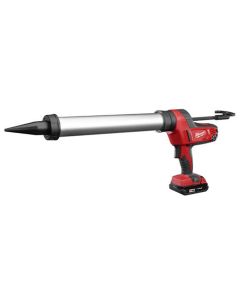 MLW2642-21CT image(2) - Milwaukee Tool M18 Cordless 20-oz Aluminum Barrel Caulk and Adhesive Gun Kit