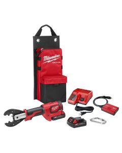 MLW2678-22BG image(1) - Milwaukee Tool M18FORCE LOGIC 6T Utility Crimper Kit with D3 Grooves and Fixed BG Die
