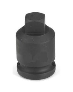 GRE1010PP image(1) - Grey Pneumatic 3/8" Drive x 5/16" Square Male Pipe Plug Socket