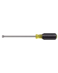 KLE64614 image(0) - Klein Tools 1/4-Inch Nut Driver with 6-Inch Hollow Shaft