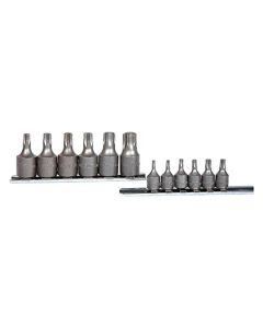 KTI22801 image(2) - K Tool International 12-PIECE TORX SOC SET