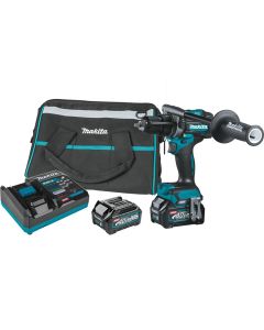 MAKGPH01D image(0) - 40V max XGT&reg; Brushless Cordless 1/2" Hammer Driver-Drill Kit (2.5Ah)