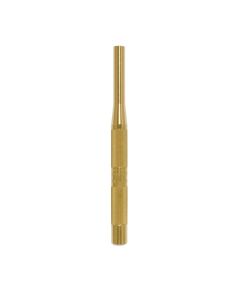 Mayhew BRASS PUNCH PIN, 1.5MMX1/2X4 ON .250 R