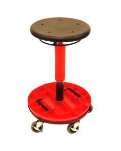 ShopSol MECHANICS STOOL W/ REMOVABLE TRAY - LOW