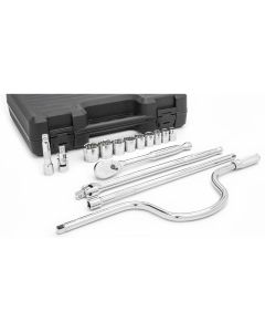 KDT80690 image(0) - GearWrench 15 PC 3/8" DR 12 POINT SAE SOC SET