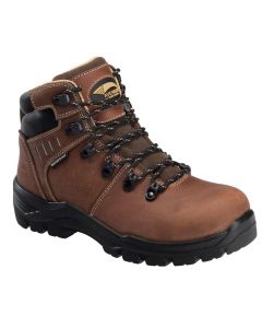 Avenger Work Boots Avenger Work Boots - Foundation Series - Women's Boots - Carbon Nano-Fiber Toe - IC|EH|SR|PR - Brown/Black -Size: 5'5M
