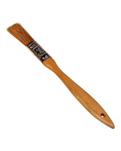 KTI74005 image(0) - K Tool International BRUSH UTILITY 1/2IN. NATURAL BRISTLES WOOD HANDLE