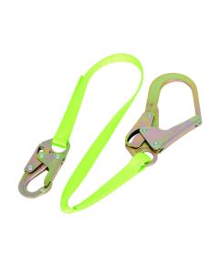 PeakWorks PeakWorks - Restraint Lanyard with 1" Webbing - Snap & Form Hooks - 6 FT