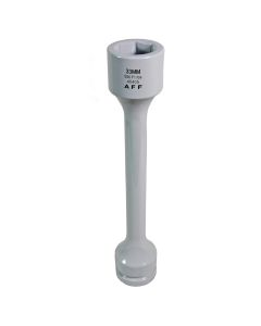 American Forge & Foundry AFF - Torque Limiting Socket - 1" Drive - 33mm - 550 Ft/Lbs - Gray