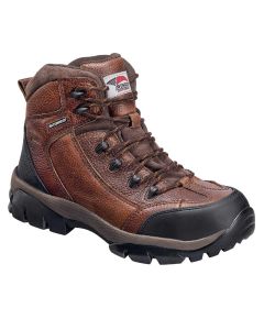 FSIA7244-10W image(0) - Avenger Work Boots Avenger Work Boots - Hiker Series - Men's Boot - Composite Toe - IC|EH|SR - Brown/Black - Size: 10W