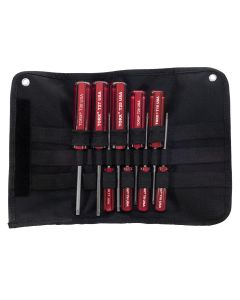 MAY64433 image(0) - Mayhew 9pc. Torx Tamper Resistant Screwdriver Set