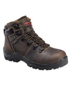 FSIA7401-13M image(0) - Avenger Work Boots Avenger Work Boots - Foundation Series - Men's Boots - Carbon Nano-Fiber Toe - IC|EH|SR|PR - Brown/Black - Size: 13M
