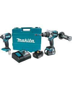 MAKXT267M image(0) - Makita 18V LXT Brushless Cordless 2-Pc. Combo Kit