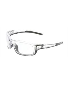 Dielectric (no metal parts)Lightweight and balanced frame with zero removable partsMAX6&reg; Anti-Fog Lens CoatingMeets or exceeds ANSI Z87+ high impact standardNext generation inspired design built for all environmentsPasses ANSI Z87.1 anti-fog testRugge