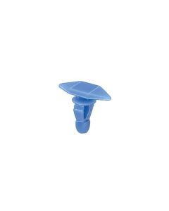 AVC19684 image(0) - AUVECO 19684 Double Head Type 3 Weatherstrip Retainer, (7 x 16 mm Dia Bottom) Head x 6 mm Dia Stem, Nylon, Blue