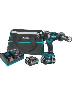 MAKGFD01D image(0) - 40V max XGT&reg; Brushless Cordless 1/2" Driver-Drill Kit, 2-speed, var. speed, L.E.D. Light, bag (2.5Ah)