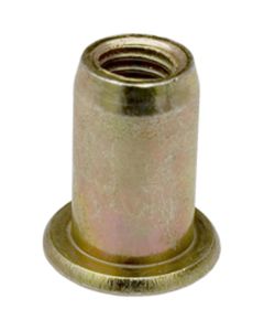 AVC16978 image(0) - AUVECO LARGE FLANGE THIN SHEET NUTSERT 6MM-1.0 ZINC