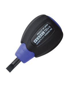 Vessel No.720 Super Cushion Stubby Screwdriver 6x15