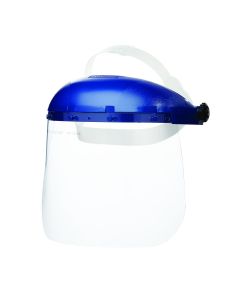 SRWS39010 image(0) - Sellstrom Sellstrom- Face Shield - 390 Series - 8 x 12 x .040"  Window - Clear - Pin Lock Headgear - Single Crown