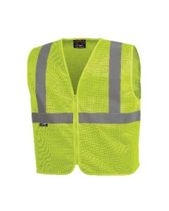SRWV1025060U-S image(0) - Pioneer Pioneer - Mesh Safety Vest No Pockets - Hi-Vis Yellow/Green - Size Small