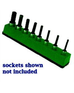 MTS386 image(1) - Mechanic's Time Savers SOC HOL 3/8U MAG DK GREEN
