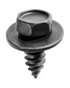 AVC12057 image(0) - AUVECO 12057 Hex Head Sems A/AB Point Tapping Screw, M6.3 x 1.81 mm Screw x 16 mm L x 10 mm Across Flats, Phosphate