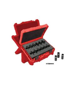 MLW49-66-4301 image(0) - Milwaukee Tool 1/4"DR 12PC MET