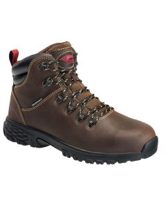 Avenger Work Boots Avenger Work Boots - Flight Series - Men's Boots - Aluminum Toe - IC|EH|SR - Brown/Black -Size: 6'5W